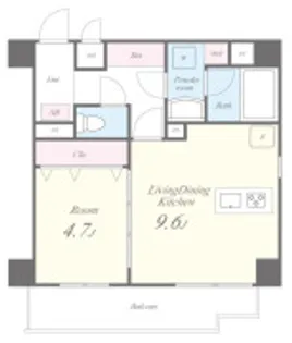 SNOW MAINTAIN【2階】の間取り