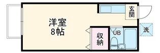 江戸川パナハイツ【202号室】の間取り