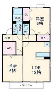 フルハウスⅡ【201号室】の間取り