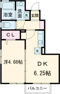 マロウコート【1階】の間取り