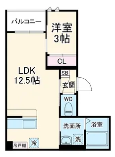 REGALEST豊四季駅前【1階】の間取り