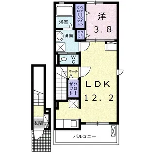 FAMILLE宮前【2階】の間取り