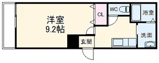 フジパレス蛍池北町【1階】の間取り