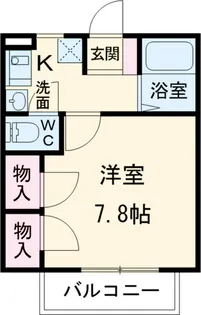 ベノワコート A棟【1階】の間取り