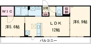 神楽コート上桂【102号室】の間取り