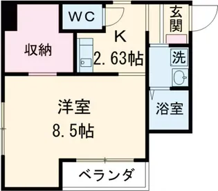 ルマーク【1階】の間取り
