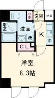 ラフィスタ中板橋Ⅱ【1階】の間取り