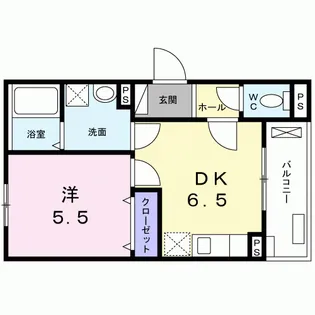 ラプラス西台【3階】の間取り