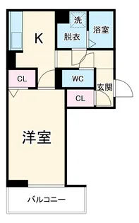 プルミエプランタン【303号室】の間取り