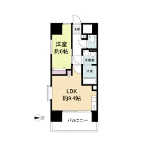 La Douceur山王【2階】の間取り