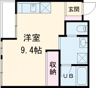 ステージ蓮【102号室】の間取り