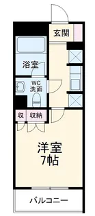 プリムローズ海老名【3階】の間取り