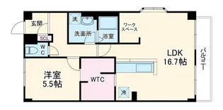 加藤ビル【301号室】の間取り