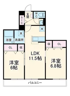 grand voyage【2階】の間取り