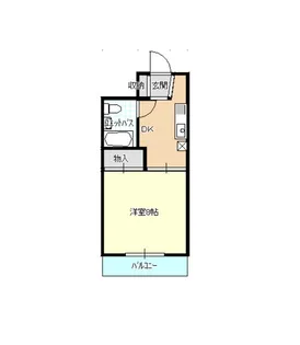 ニュー小谷レジデンス【3階】の間取り