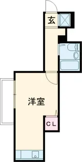 Hilltop B【1階】の間取り