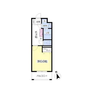 グランピュア・カミヤ【1階】の間取り