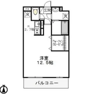 フォレスタ【1階】の間取り