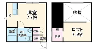 プリマG壱番館【2階】の間取り