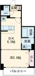 ビイルーム中野【205号室】の間取り