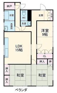 柳原ビル【301号室】の間取り