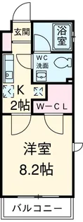 アピエ鷺沼【301号室】の間取り
