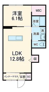 ブランシェ【1階】の間取り