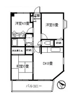 ラバーブル昌和【409号室】の間取り