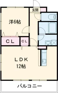 門團空閑【2階】の間取り