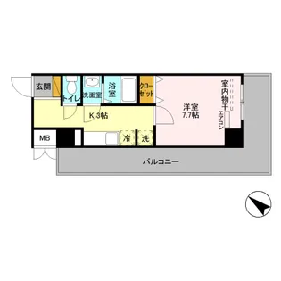 Sakura Building【4階】の間取り
