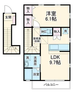 サーラ・マンジェ【C201号室】の間取り