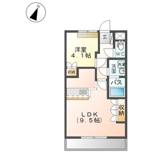 シャルマン【2階】の間取り