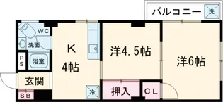 佐藤ビル【4階】の間取り