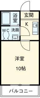アレグレ相模原【3階】の間取り