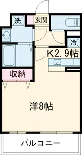 フォレストステージエフ【109号室】の間取り