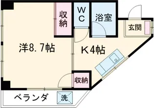 青木マンション【3階】の間取り