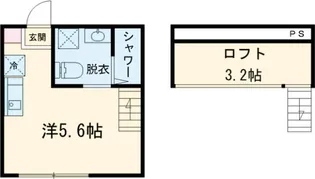 SKフェリス金町【1階】の間取り