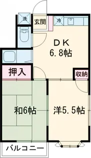 DGハイム【1階】の間取り