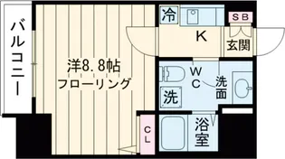 ステージファースト東日暮里【12階】の間取り