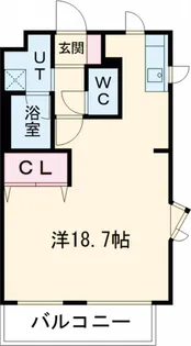 ディアーナM【3階】の間取り