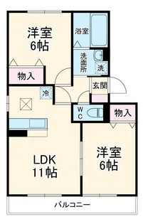 ル・シエル【1階】の間取り