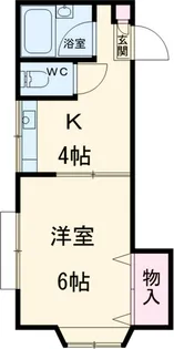 メゾン楢【2階】の間取り