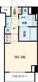 ルフレ中野【502号室】の間取り