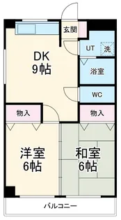 マンションササキ【3階】の間取り