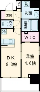 アジールコート板橋本町【605号室】の間取り