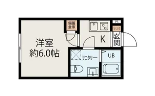 CIEL町屋【おとり物件なし】#学生・社会人にオススメ【2階】の間取り