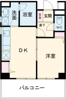 ライベスト武蔵小金井【601号室】の間取り