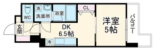 BRAVI南堀江【6階】の間取り