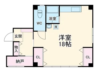 第2二栄ビル【302号室】の間取り