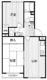 カーサ南流山【3階】の間取り
